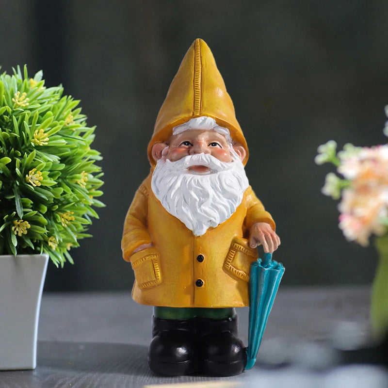 WonderNest Garden Gnome Statue Outdoor Decor