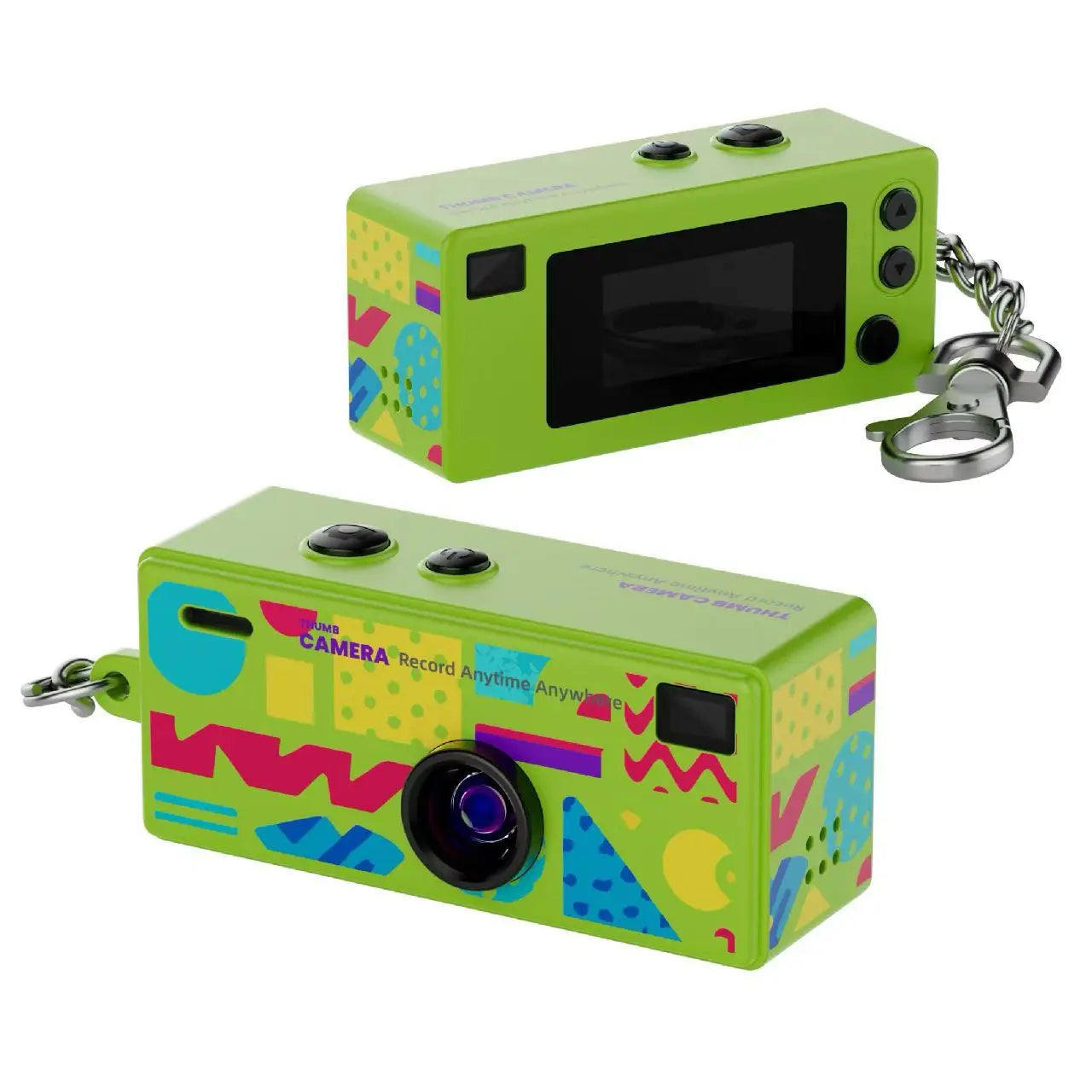 Magecam Digital Camera - 0.96 Inch - Keychain Camera Retro