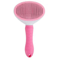 Escova de Pelo para Cães e Gatos Pente para Gatos Autolimpante Removedor de Pelo de Animais de Estimação Ferramentas de Tosa para Cães e Gatos Pente Desembaraçador Acessórios para Cães