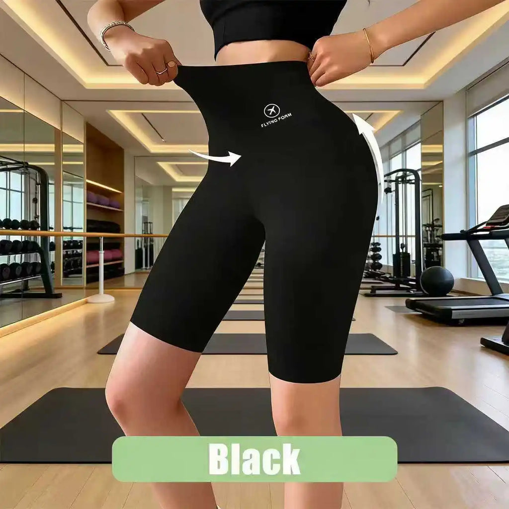 2026 Novo Shorts Esportivo Feminino de Cintura Alta para Ciclismo, Corrida, Fitness e Yoga shorts de academia