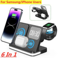 WonderNest 6-in-1 Wireless Charger Stand iPhone Samsung