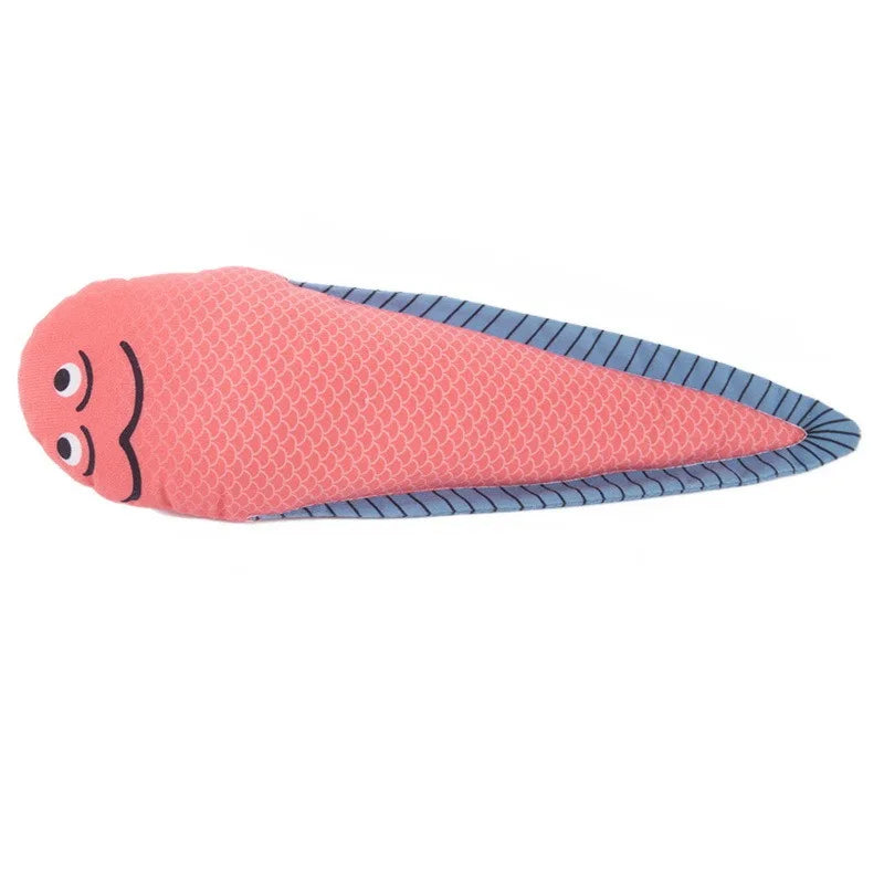 1 peça criativa gato brinquedo peixe forma mordida resistente catnip gato brinquedo pet mastigar brinquedos pet interação suprimentos gato favores