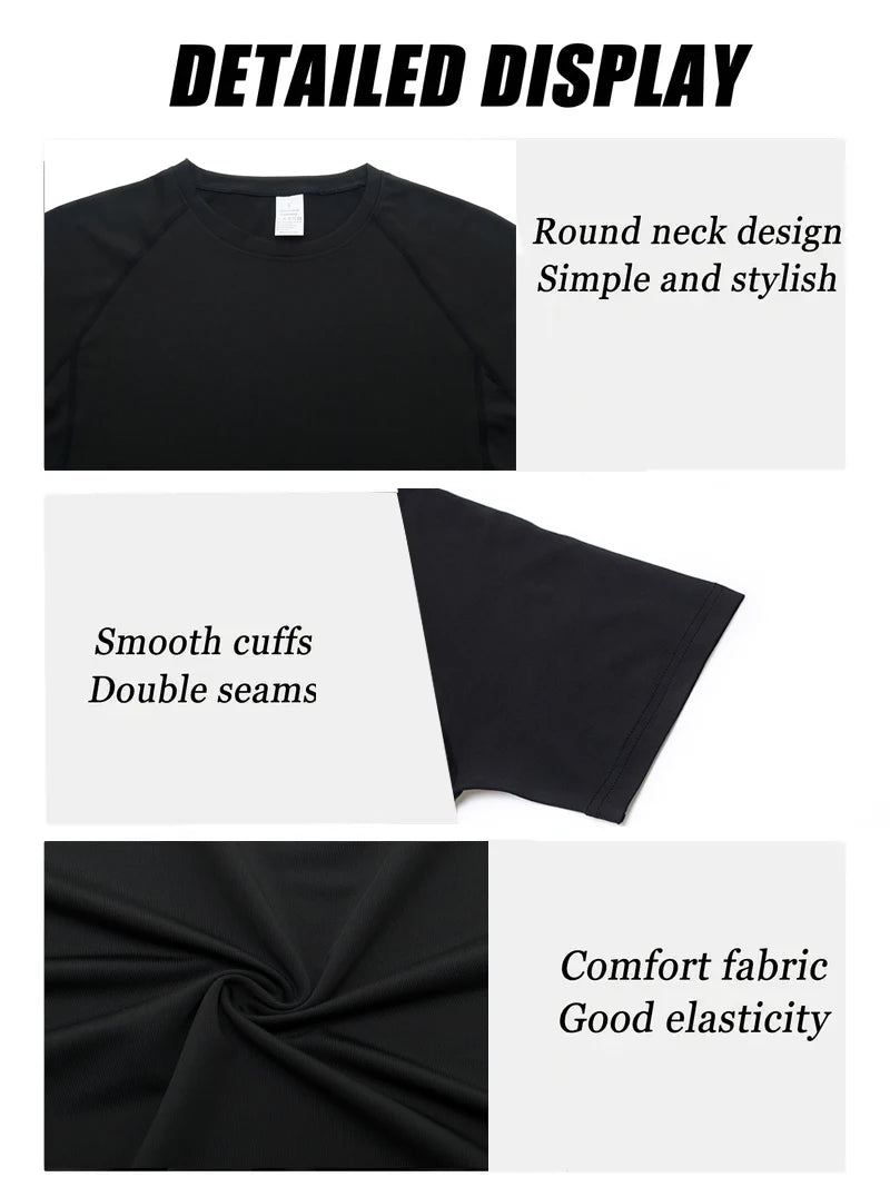 Camiseta Compressão Masculina Manga Curta — Leveza e Suporte