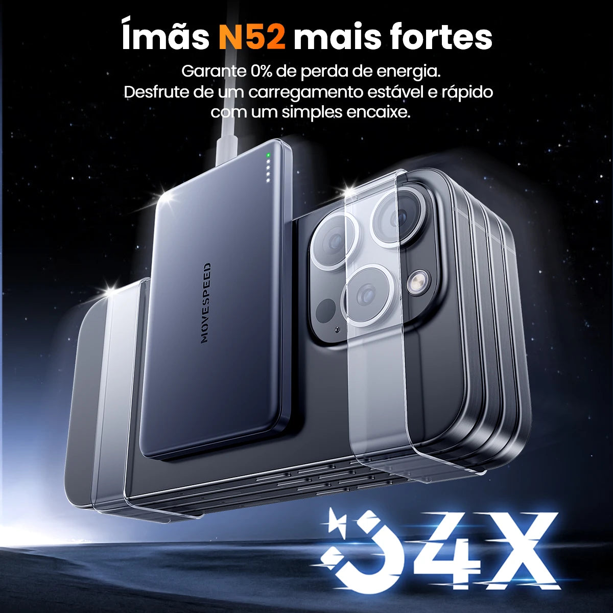 Magnetic Power Bank 10000mAh PD20W Fast Charge Slim Portable