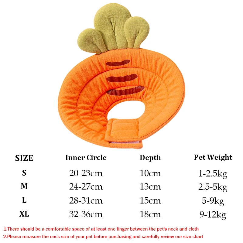 Coleira de Recuperação Suave Elizabeth para Gatos Cães - Cone de Proteção Anti-Lambida Ajustável para Pescoço Pós-Cirurgia de Animais de Estimação Atacado