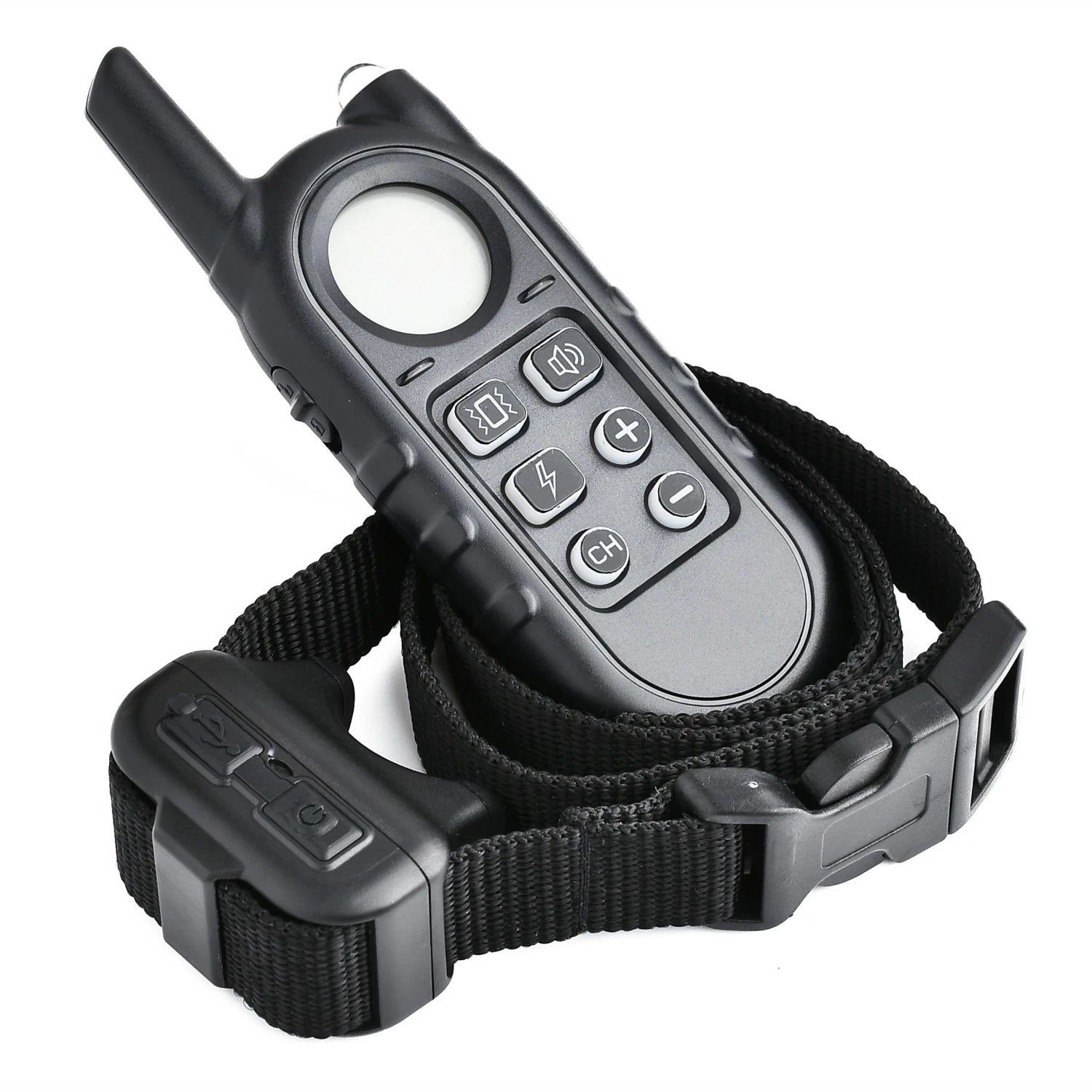 Coleira de Treinamento Anti-Latido Pequena e Leve Recarregável, Elétrica, para Cães Pequenos de 2,2 a 6,8 kg.