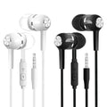3.5mm Wired Earphone em Ear Headset HIFI Heavy Bass Fone sem Fio...