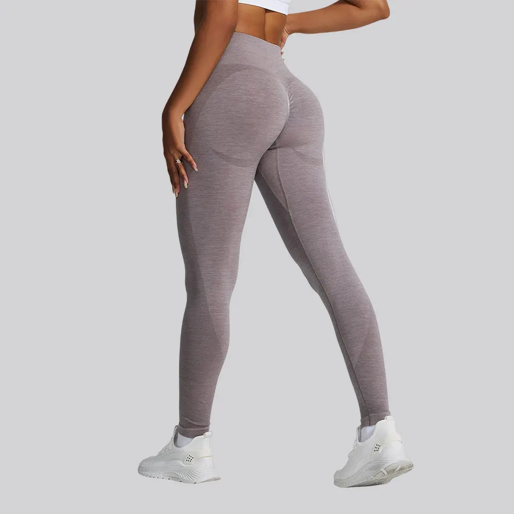 Seamless Stretch Sports Leggings Women's High Waisted Yoga Pants Gym Clothing Women Sexy Push Up Fitness Running Workout Tights