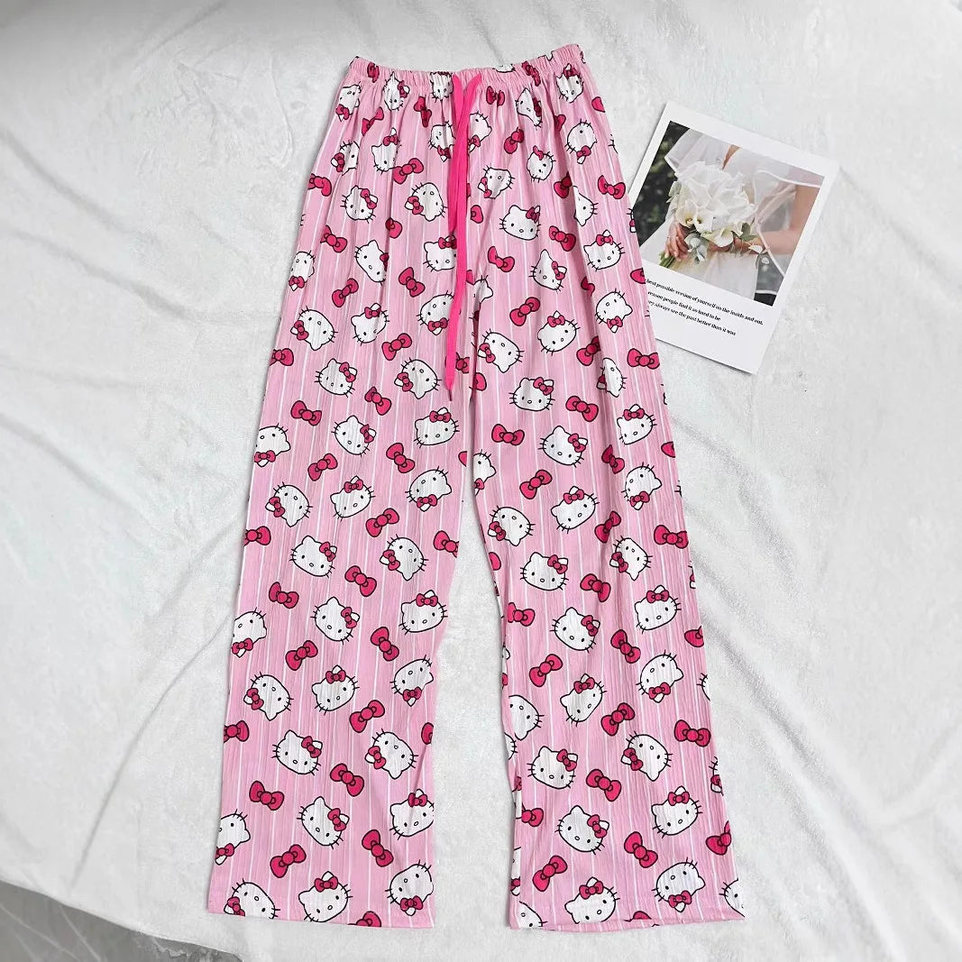 WonderNest Calça de Pijama Macia Casual para Ficar em Casa