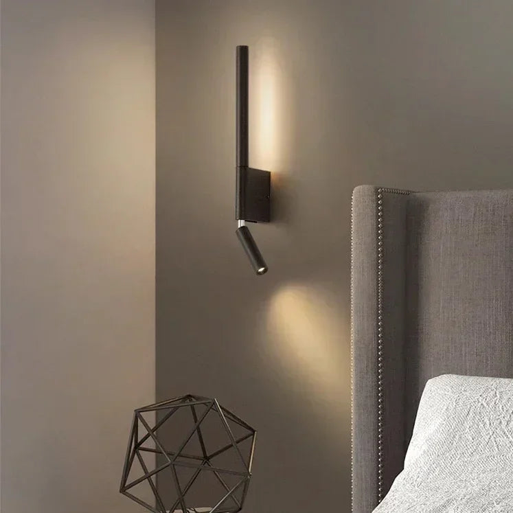 WonderNest Gold Left Wall Sconce 3-Color LED