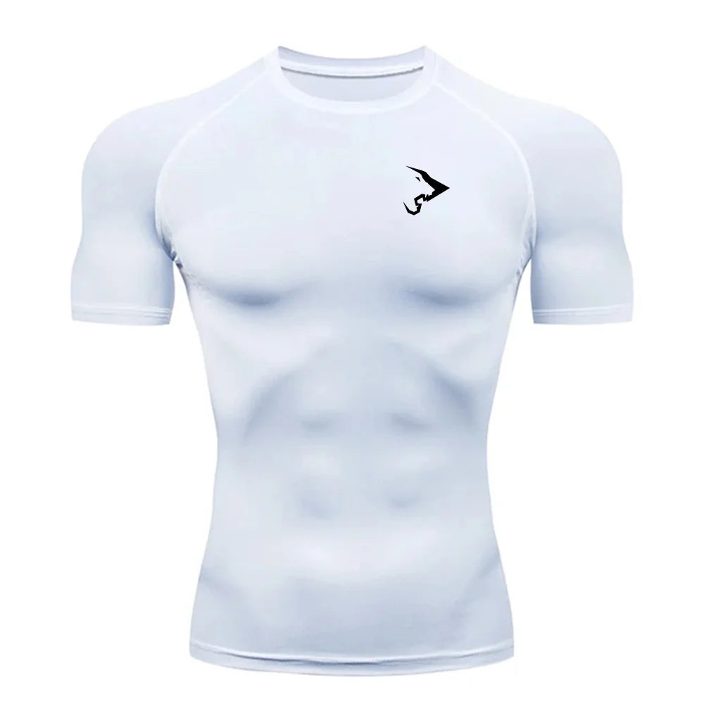 Camiseta Compressão Masculina Manga Curta — Leveza e Suporte