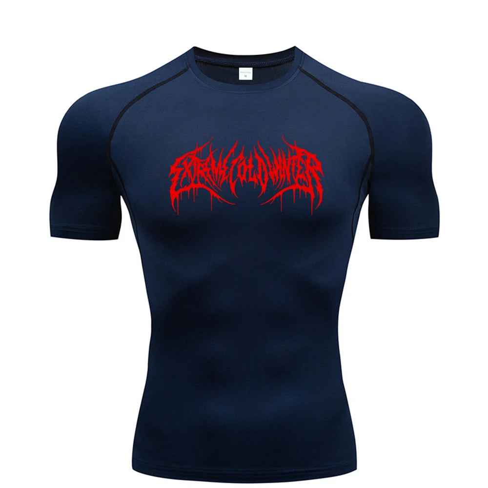 Camiseta Bodybuilding Masculina — Compressão e Estilo na Academia