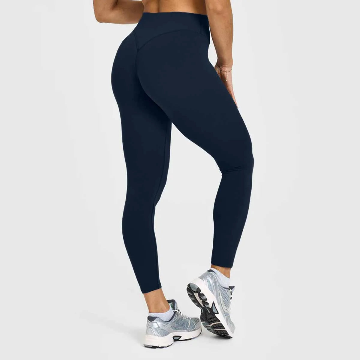 Calça Legging Feminina Nude Academia Cintura Alta Levanta Bumbum Esportiva Fitness Corrida Emagrecedora Comprida Legging Mujer Gym