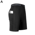 Men‘s Compression Short Pants Elastic Quick Dry Running Fitness...