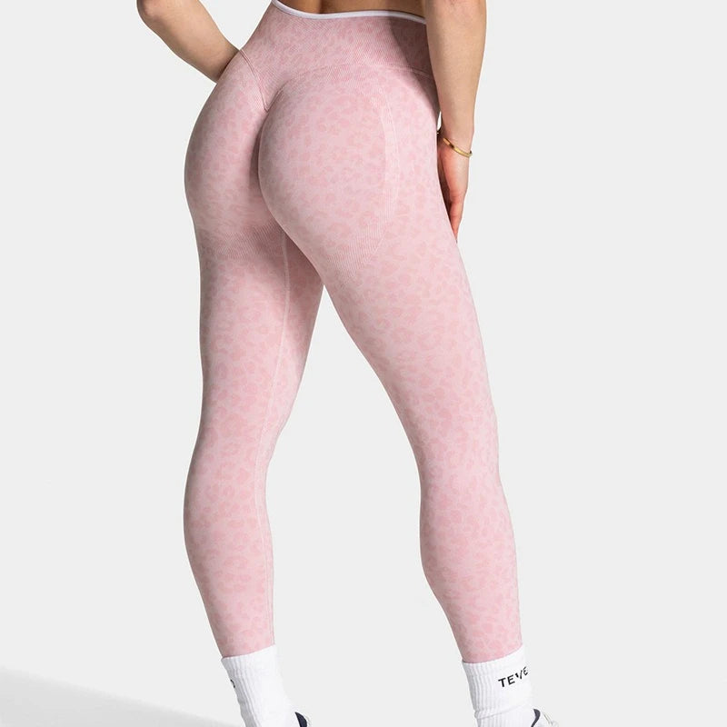 Calça Legging Esportiva Feminina para Yoga Fitness Calça Justa Esportiva Roupa Esportiva Calça Feminina de Academia Roupas de Treino de Yoga