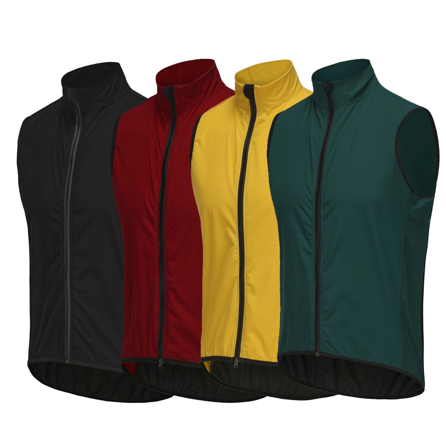 Rsantce Masculino Jerseys Corta-vento Leve Ciclismo Jaqueta Sem Mangas Mtb Bicicleta Uniforme Camisa De Bicicleta Roupa Colete