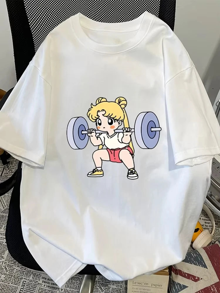Top Fitness Sailor Moon Feminino — Anime e Estilo no Treino