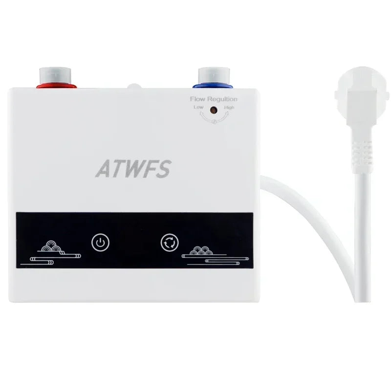 Aquecedor de Água Instantâneo 220V 4600W Aquecedores Elétricos Portáteis para Banheiro Cozinha Chuveiro de Água Quente e Aquecimento Doméstico de Cozinha