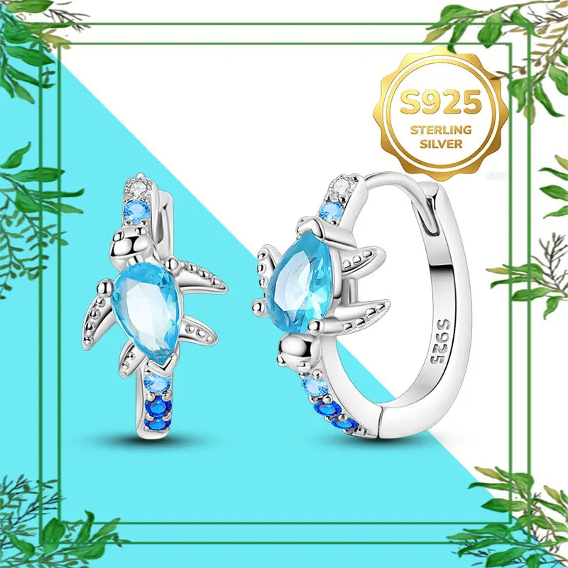 Brincos Femininos Pendentes 100% Genuínos em Prata Esterlina 925 Hipoalergênicos Luxuosos Elegantes Joia Fina Presente de Aniversário para Ela