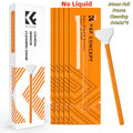K&F CONCEPT 24mm Full Frame/16mm APS-C Sensor Cleaning Swab *6 &20ml Liquid Sensor Cleaner Sets For Sony DSLR SLR Digital Camera