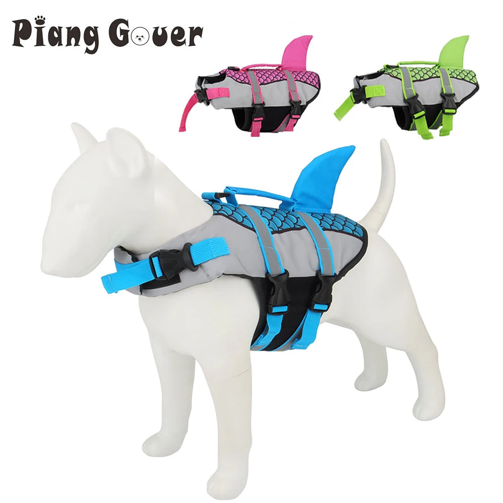 Colete Salva-Vidas para Cães, Roupa de Banho para Animais de Estimação, Colete Salva-Vidas, Arnês para Natação, Verão