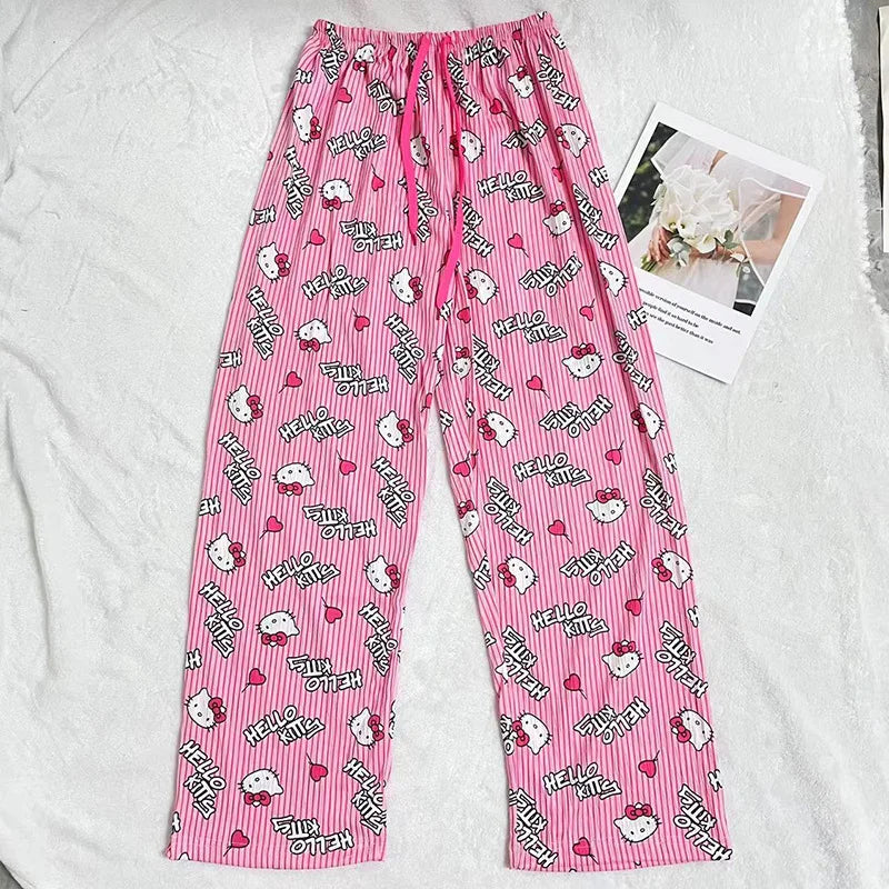 WonderNest Calça de Pijama Macia Casual para Ficar em Casa