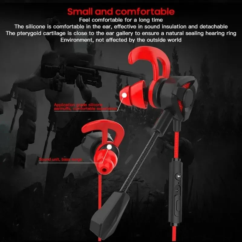 Headset Gamer Fone de Ouvido com Fio Fones de Ouvido para Jogos com Microfone para Pubg PS4 CSGO Casque Celular Tablet Laptop Jogo Universal