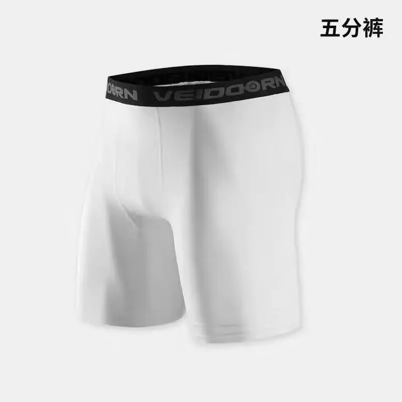 Mens Compression Pants Tights Cool Dry Leggings Sports Baselayer...