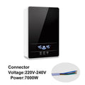 Aquecedor de Água Elétrico Instantâneo sem Tanque Chuveiro Banheiro Aquecedor de Água 220V 7000W Temperatura Automática para Casa e Hotel