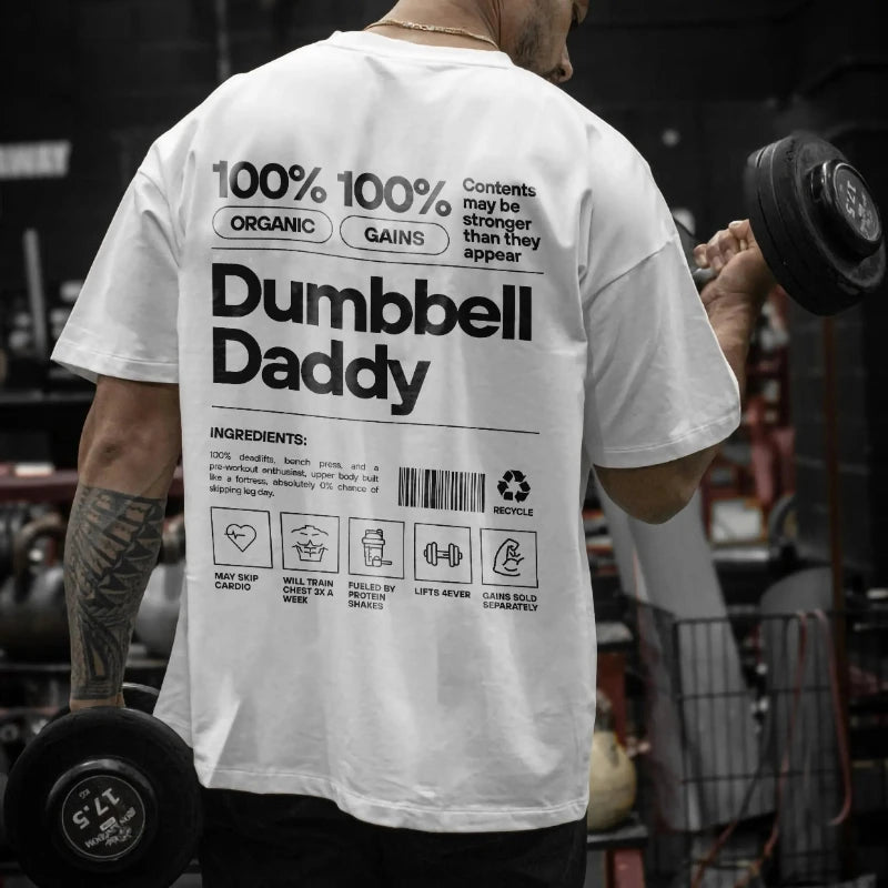 Camiseta de Academia 2025, Camiseta de Treino Masculina e Feminina, Camiseta Halteres, Camiseta Legal de Academia, Blusa de Algodão Confortável e da Moda