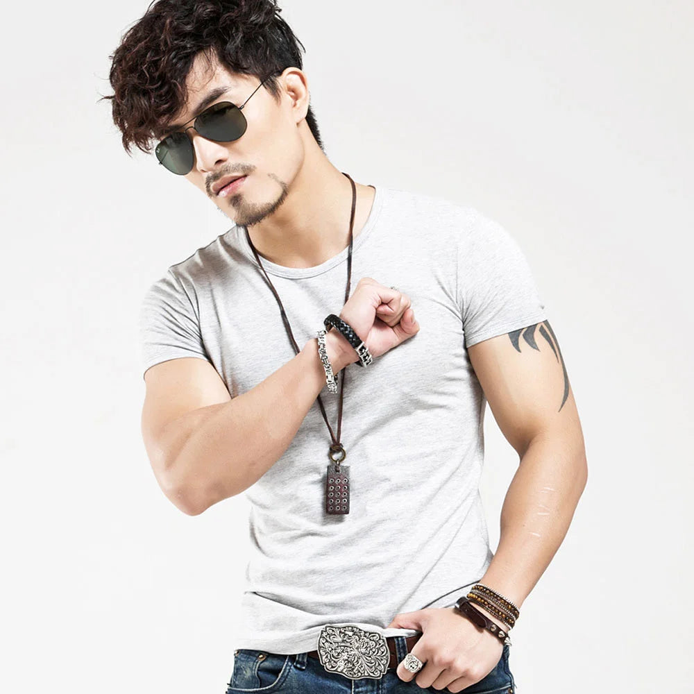 2026 MRMT Brand New Camiseta Masculina 10 cores Camisetas Fitness Masculinas Gola V Camiseta Masculina Roupa Masculina Camisetas S-5GG Tops