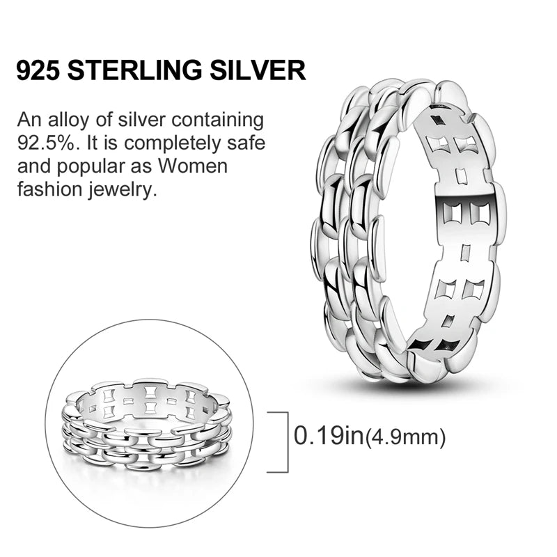 2026 Novas Alianças de Prata 925 Zircônia Brilhante Anéis CZ Anéis Para Mulheres Casamento Original Joias Finas Acessórios Presentes