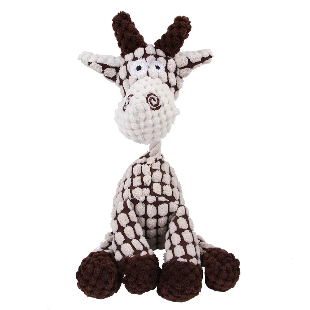 Pet Cachorro Molar Toy Vent Treino Corduroy Monkey Pig Voice...