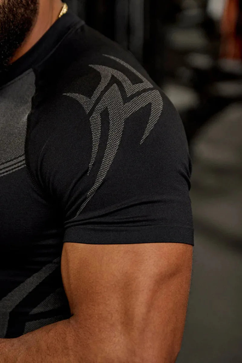 Camiseta Compressão Masculina Manga Curta — Leveza e Suporte