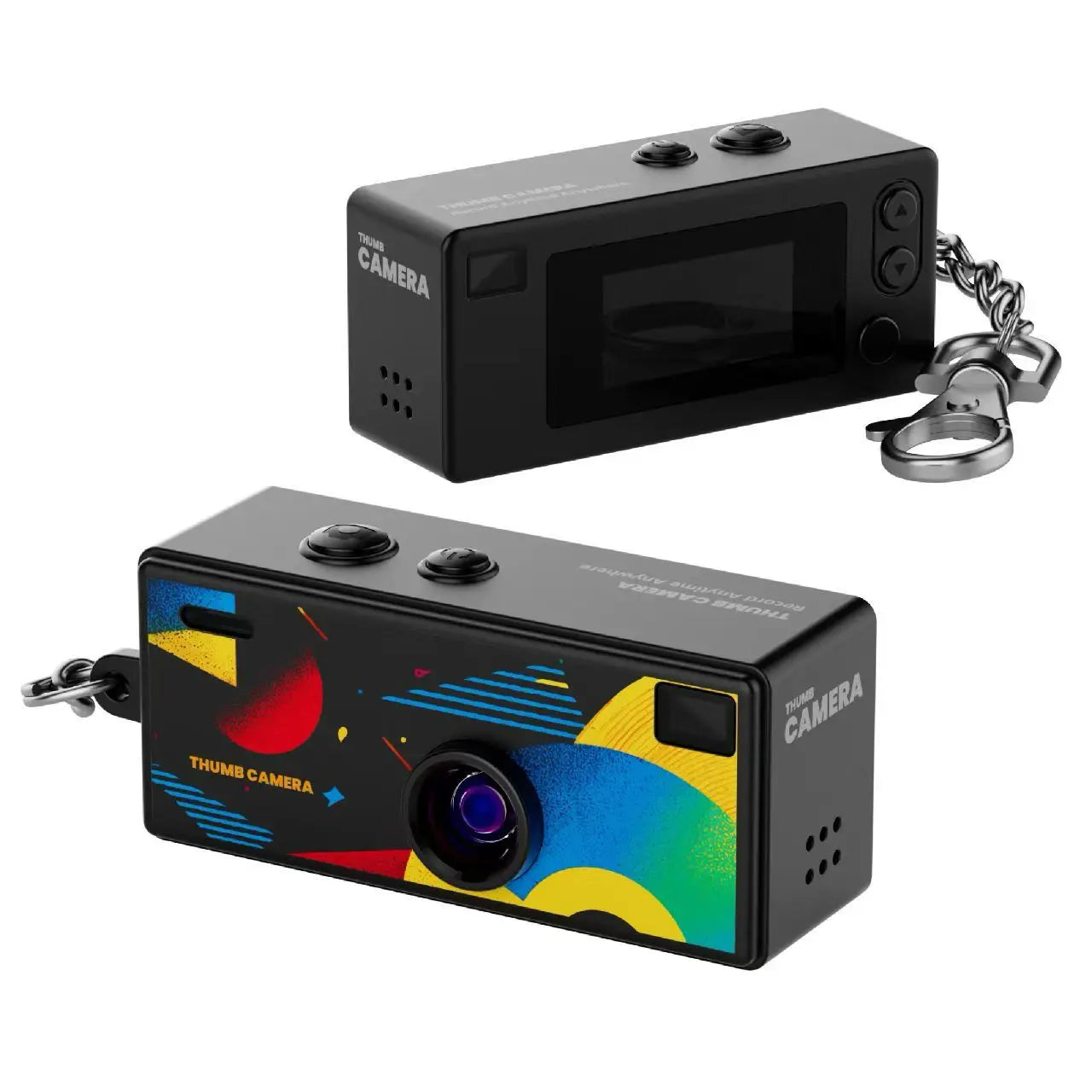 Magecam Digital Camera - 0.96 Inch - Keychain Camera Retro