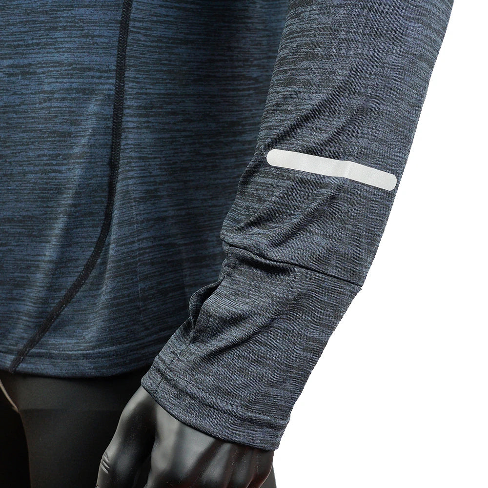 Camiseta Compressão Masculina Manga Longa — Corrida e Academia