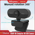 Câmera 1080P HD Computer HD USB Câmera Built em Microphone USB...