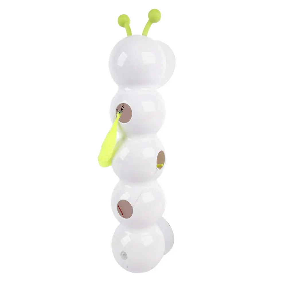 Intelligent Interactive Cat Toy Caterpillar Motion Activated Teasing Toy Automatic Emerging From The Hole Teasing Kitten Cat Toy