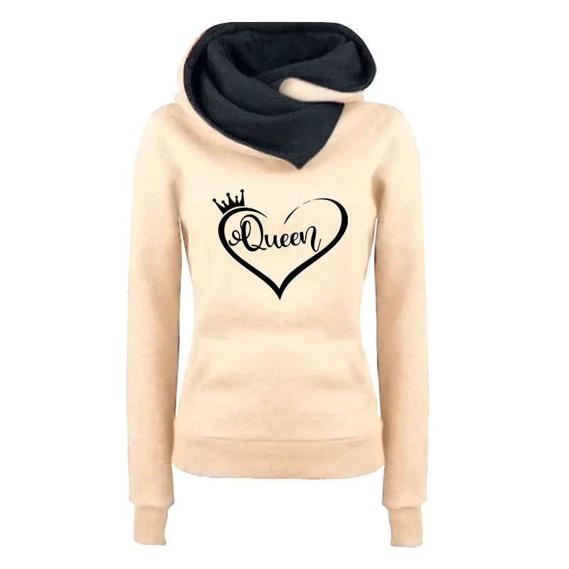 Women's Tracksuit Autumn Winter Quality Hoodies Casual Print Single Sport Pants Comfort Outdoors Daily Jogging Gym Woman Fashion
