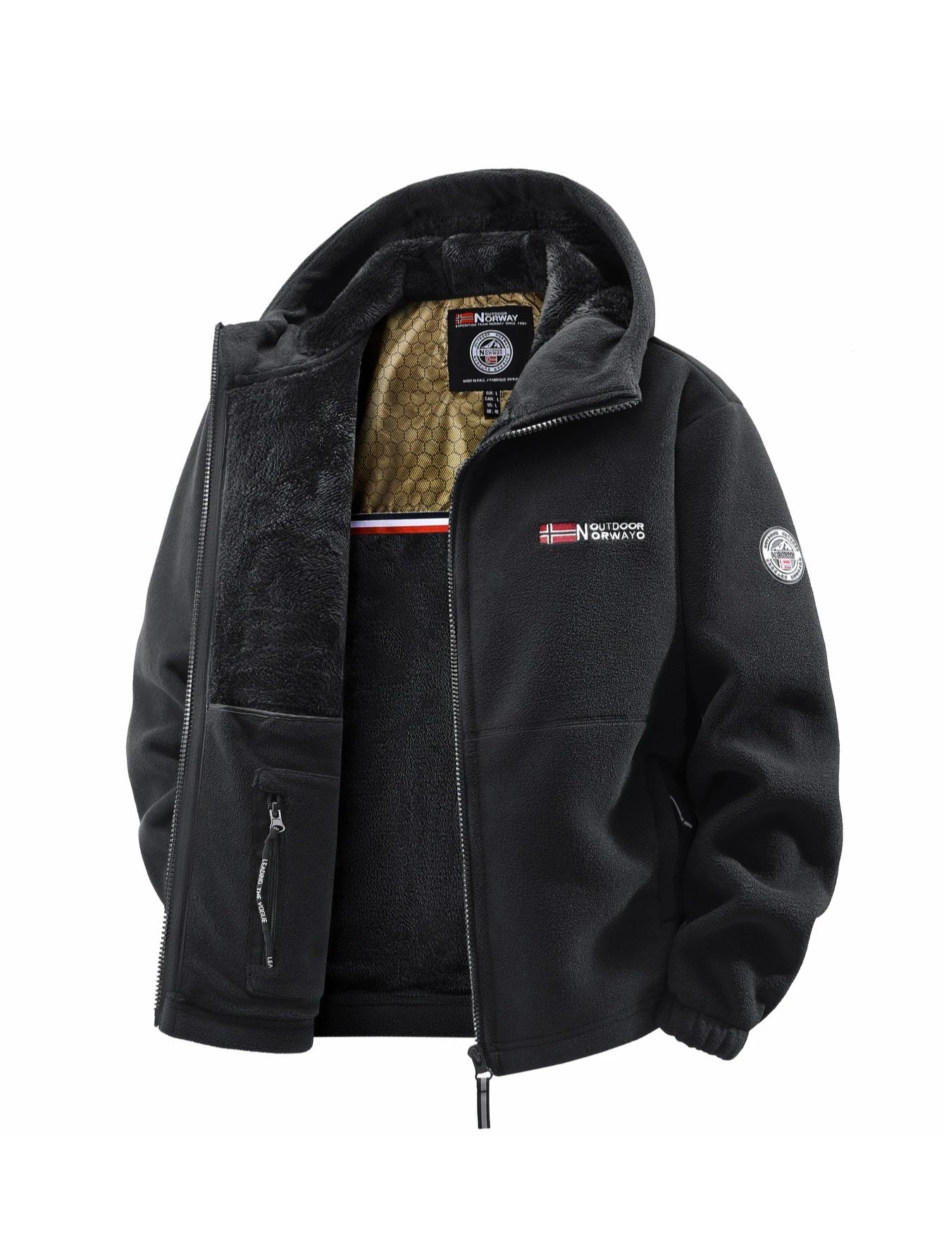 Jaqueta Masculina de Outono e Inverno com Capuz para Atividades ao Ar Livre, Adequada para Uso Diário em Casa, para Viagens, Festas, Deslocamentos, Moda Versátil para o Ar Livre, Aprimora...