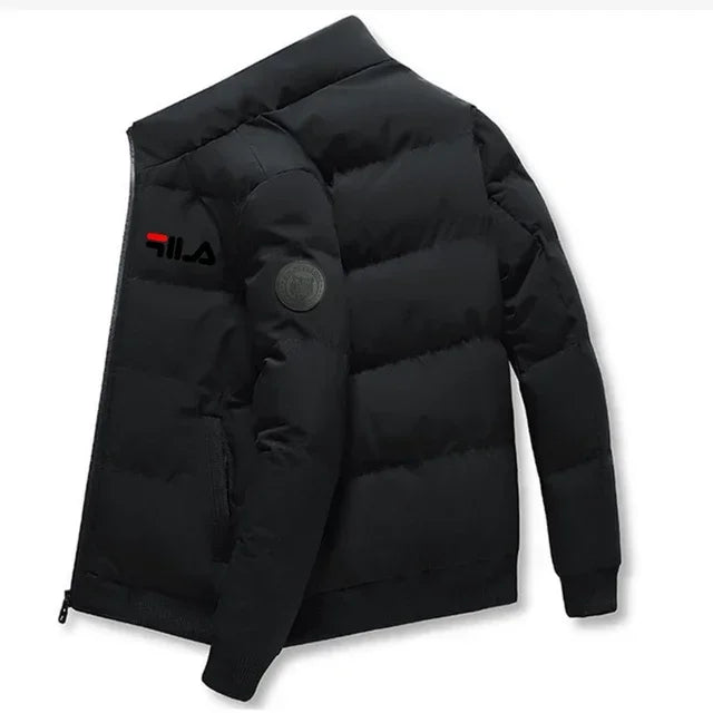 Men's Short Jacket Fashionable Outdoor Casual Stand-up Collar Windproof