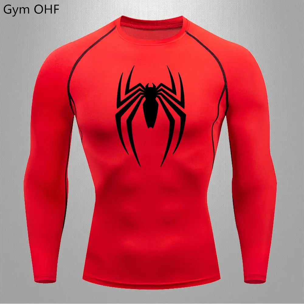 Rashguard Masculino Spider — Compressão e Estilo para o Treino