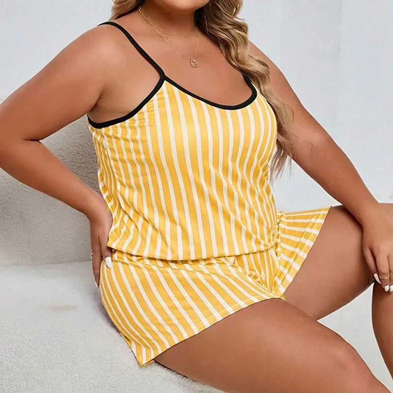 Conjuntos de Pijama Feminino Pijama de Verão Feminino Conjunto Sexy Roupa de Dormir Feminina para Dormir Calças Femininas de Dormir Lingerie de Descanso