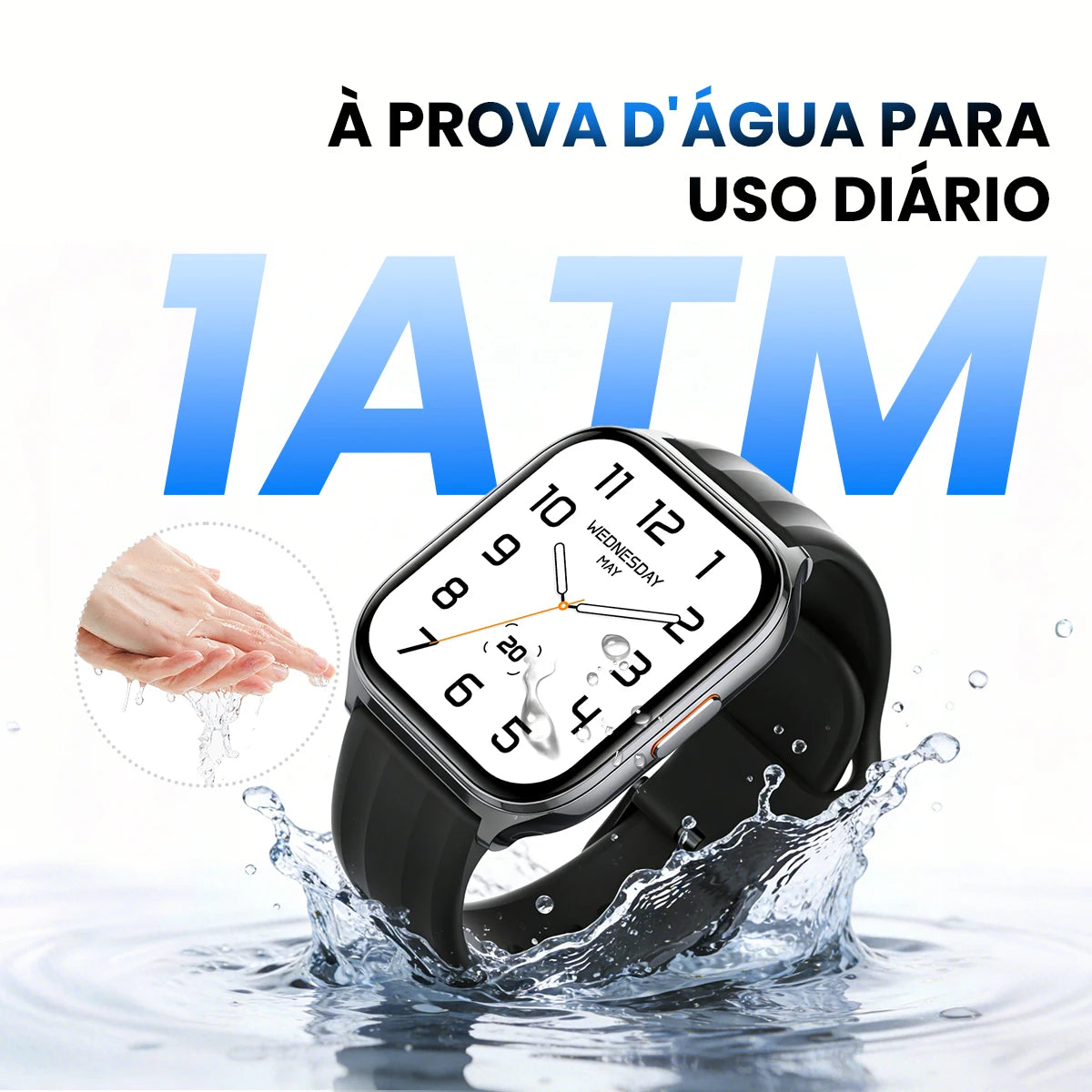 HAYLOU Watch 3 AMOLED 1.85 Voice Calling 150+ Sports 1ATM