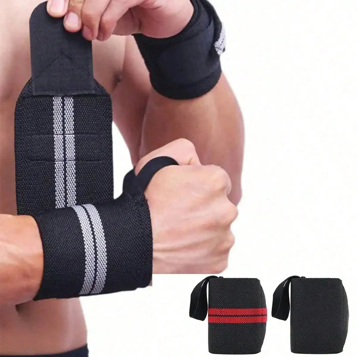 Elastic Wrist Wraps, Wrist Support Brace, Wrist Wraps Guard Wrist...