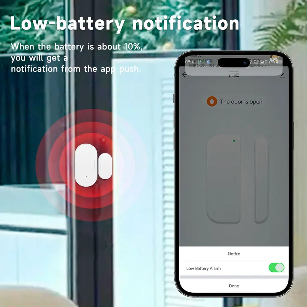 Smart Door Window Magnetic Sensor