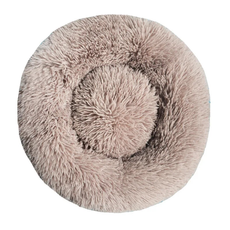 Cama Redonda para Cães, Cama Quente de Inverno para Gatos, Cesto de Pelúcia para Cães, Cama Lavável para Pequenos, Médios e Grandes Cães, Sofá para Gatos