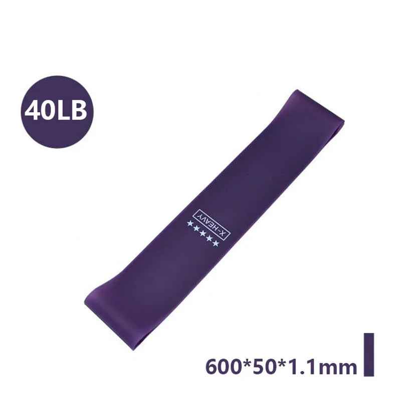 Equipamento de Treino Portátil Elástico de Borracha Faixas de Resistência Yoga Academia Goma Elástica Força Pilates Crossfit Mulheres Peso Esportes