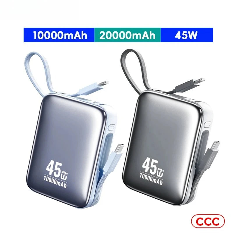 Portable Power Bank 45W Fast Charging USB-C