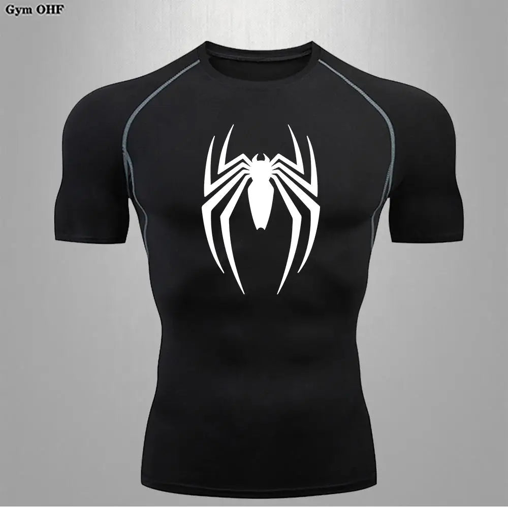 Rashguard Masculino Spider — Compressão e Estilo para o Treino